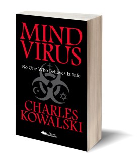 Blank white book w/path